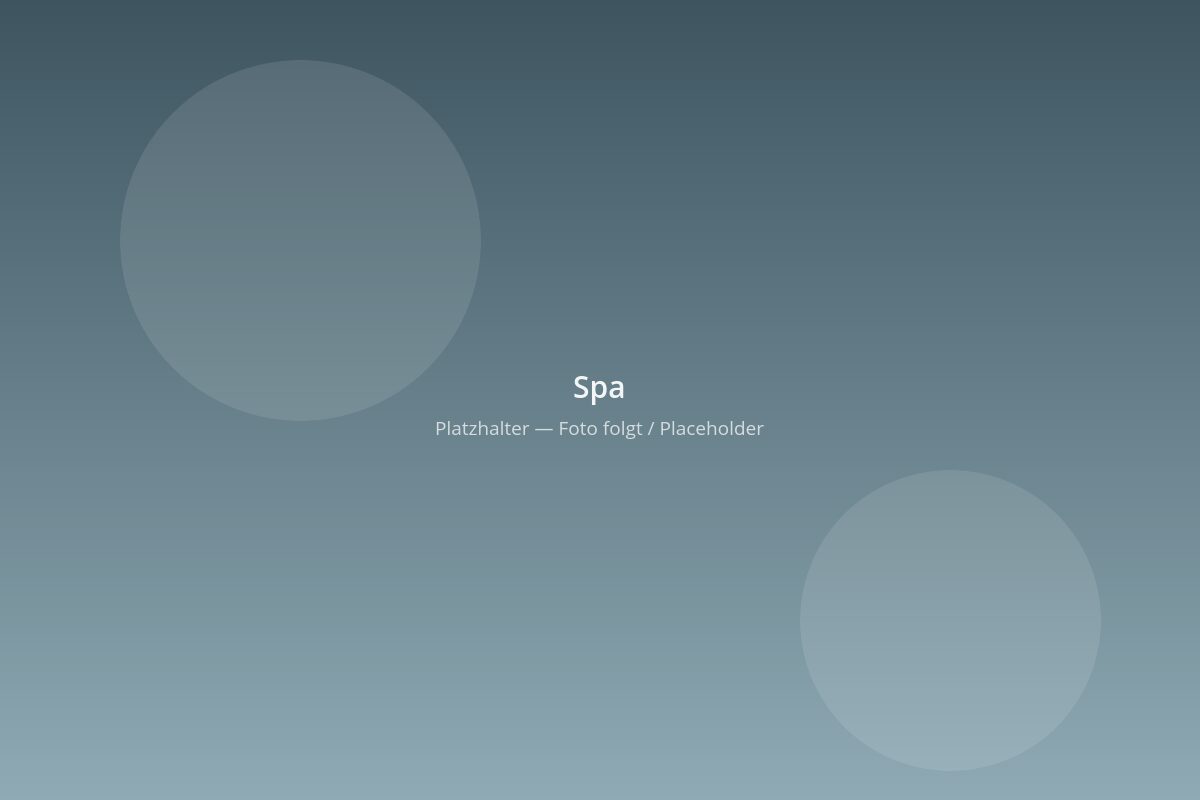 Wellnessbereich des Hotel Serpiano